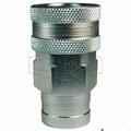 Dixon 5600 Interchange Quick Connect Coupling, 1/4-18 Nominal, FNPT, Steel, Domestic 2KF2